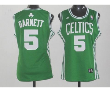 women nba boston celtics #5 garnett green