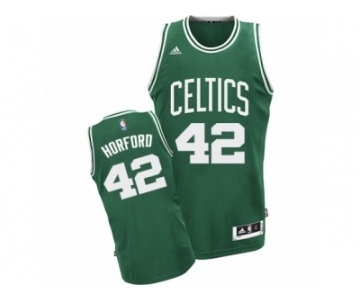 Youth Adidas Boston Celtics #42 Al Horford Swingman Green(White No.) Road NBA Jersey