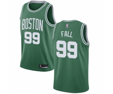 Youth Boston Celtics #99 Tacko Fall Swingman Green(White No.) Road Basketball Jersey - Icon Edition