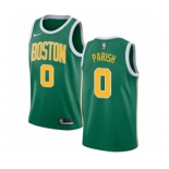 Youth Nike Boston Celtics #0 Robert Parish Green Swingman Jersey - Earned Edition