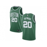 Youth Nike Boston Celtics #20 Gordon Hayward Green NBA Swingman Icon Edition Jersey