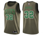 Youth Nike Boston Celtics #32 Kevin Mchale Swingman Green Salute to Service NBA Jersey