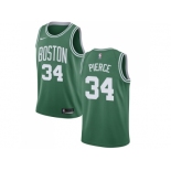 Youth Nike Boston Celtics #34 Paul Pierce Green NBA Swingman Icon Edition Jersey