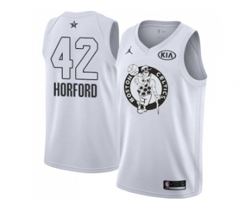 Youth Nike Boston Celtics #42 Al Horford White NBA Jordan Swingman 2018 All-Star Game Jerse