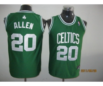 youth nba boston celtics #20 allen green