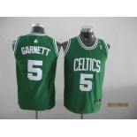 youth nba boston celtics #5 garnett green