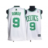 youth nba boston celtics #9 rondo white