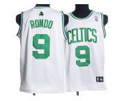 youth nba boston celtics #9 rondo white