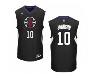 Men's Adidas Los Angeles Clippers #10 Brice Johnson Swingman Black Alternate NBA Jersey