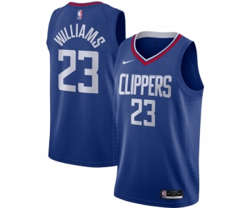 Men's LA Clippers #23 Lou Williams Nike Royal 2020-21 Swingman Jersey