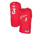 Men's LA Clippers #3 Chris Paul Red 2016 Christmas Day NBA Swingman Jersey