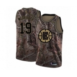 Men's Los Angeles Clippers #19 Rodney McGruder Swingman Camo Realtree Collection Basketball Jersey