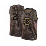 Men's Los Angeles Clippers #2 Kawhi Leonard Swingman Camo Realtree Collection Basketball Jersey