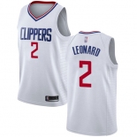 Men's Los Angeles Clippers #2 Kawhi Leonard White Basketball Swingman Association Edition Jersey