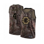 Men's Los Angeles Clippers #4 JaMychal Green Swingman Camo Realtree Collection Basketball Jersey