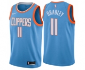 Men's Nike Los Angeles Clippers #11 Avery Bradley Authentic Blue NBA Jersey - City Edition