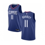 Men's Nike Los Angeles Clippers #11 Avery Bradley Swingman Blue Road NBA Jersey - Icon Edition