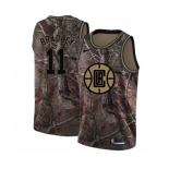 Men's Nike Los Angeles Clippers #11 Avery Bradley Swingman Camo Realtree Collection NBA Jersey