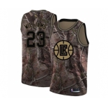 Men's Nike Los Angeles Clippers #23 Louis Williams Swingman Camo Realtree Collection NBA Jersey