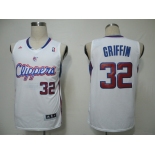 nba jerseys los angeles clippers #32 griffin white (fans edition)