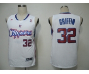 nba jerseys los angeles clippers #32 griffin white (fans edition)