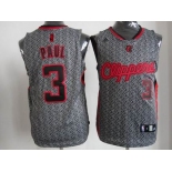 nba los angeles clippers #3 paul grey[static fashion swingman]