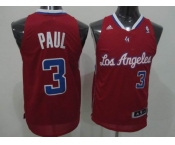 nba los angeles clippers #3 paul red(swingman)