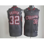 nba los angeles clippers #32 griffin black grey[2012]