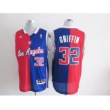 nba los angeles clippers #32 griffin blue-red[strip][revolution 30 swingman]