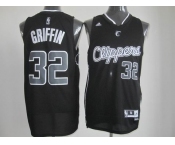 nba los angeles clippers #32 griffin fullblack[revolution 30 swingman]