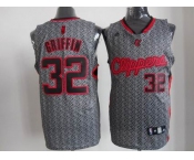 nba los angeles clippers #32 griffin grey[static fashion swingman]