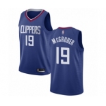 Women's Los Angeles Clippers #19 Rodney McGruder Authentic Blue Basketball Jersey - Icon Edition