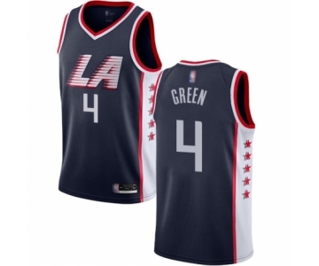 Women's Los Angeles Clippers #4 JaMychal Green Swingman Navy Blue Basketball Jersey - City Edition