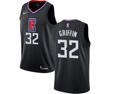 Women's Nike Los Angeles Clippers #32 Blake Griffin Authentic Black Alternate NBA Jersey Statement Edition