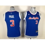 women nba jerseys los angeles clippers #3 paul blue