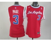 women nba jerseys los angeles clippers #3 paul red