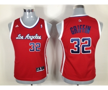 women nba jerseys los angeles clippers #32 griffin red[revolution 30 swingman]