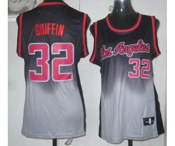 women nba los angeles clippers #32 griffin black-grey