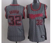 women nba los angeles clippers #32 griffin grey[static fashion swingman]