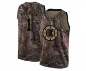 Youth Los Angeles Clippers #1 Jerome Robinson Swingman Camo Realtree Collection Basketball Jersey