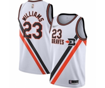 Youth Los Angeles Clippers #23 Louis Williams Swingman White Hardwood Classics Finished Basketball Jersey