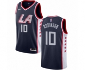 Youth Nike Los Angeles Clippers #10 Jerome Robinson Swingman Navy Blue NBA Jersey - City Edition