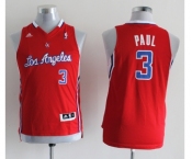 youth nba los angeles clippers #3 paul red(revolution 30 swingman)