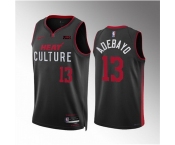 Men Miami Heat #13 Bam Adebayo Black 2023-24 City Edition Stitched Basketball Jersey