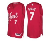 Men's Miami Heat Goran Dragic Red 2016 Christmas Day NBA Swingman Jersey