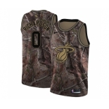 Men's Nike Miami Heat #0 Josh Richardson Swingman Camo Realtree Collection NBA Jersey