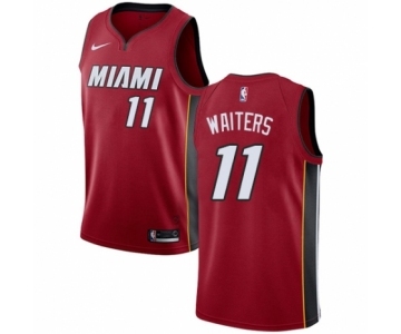 Men's Nike Miami Heat #11 Dion Waiters Swingman Red NBA Jersey Statement Edition