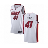 Men's Nike Miami Heat #41 Glen Rice Swingman NBA Jersey - Association Edition