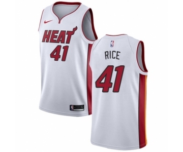 Men's Nike Miami Heat #41 Glen Rice Swingman NBA Jersey - Association Edition