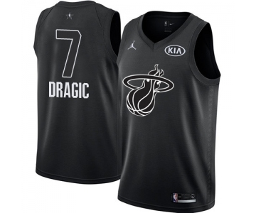 Men's Nike Miami Heat #7 Goran Dragic Swingman Black 2018 All-Star Game NBA Jersey